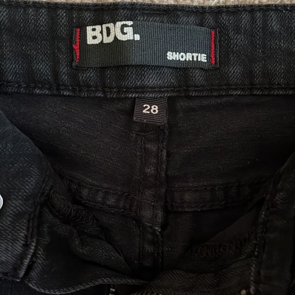 BDG black jean shorts - Picture 3 of 3
